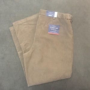 Men’s Croft & Barrow Corduroy Flat Front Pants